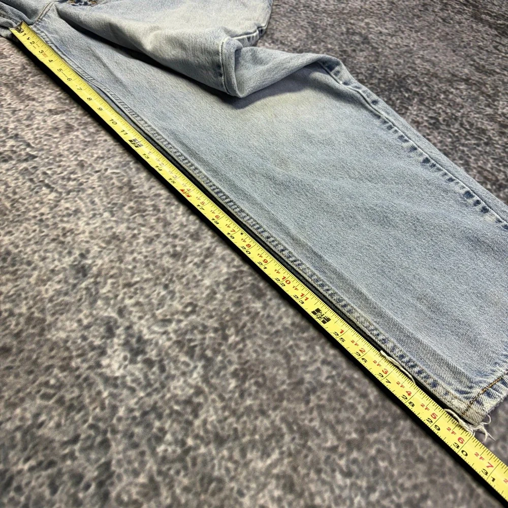 Levi's 560 Jeans Comfort Fit Mens 36x30 Blue Denim Straight Leg VTG Y2K